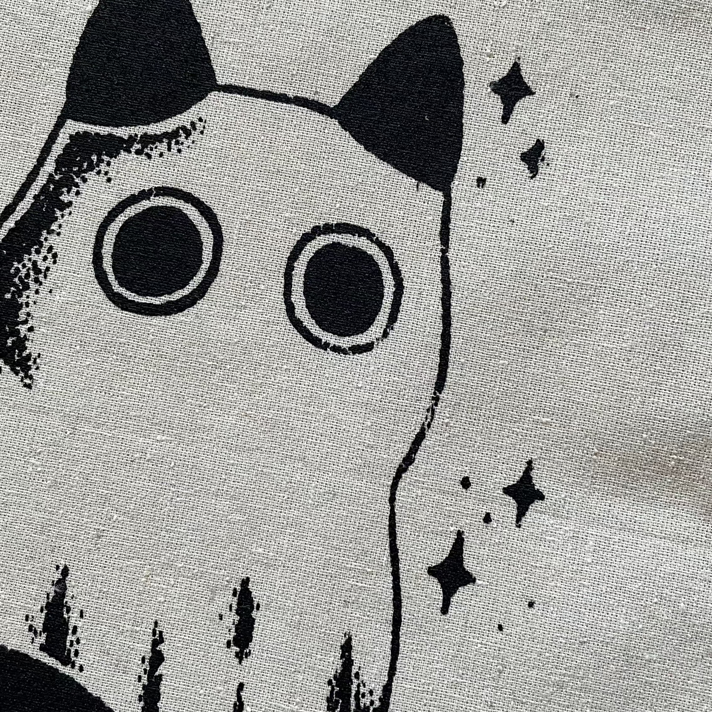 Ghost Cat Tote bag