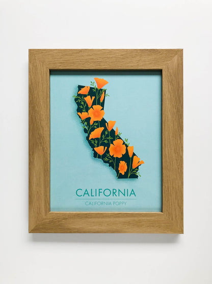 California Poppies Print