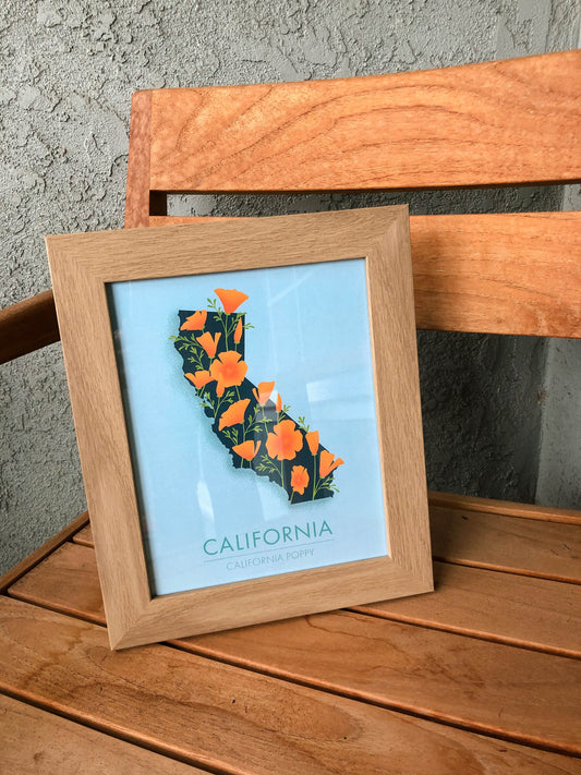 California Poppies Print