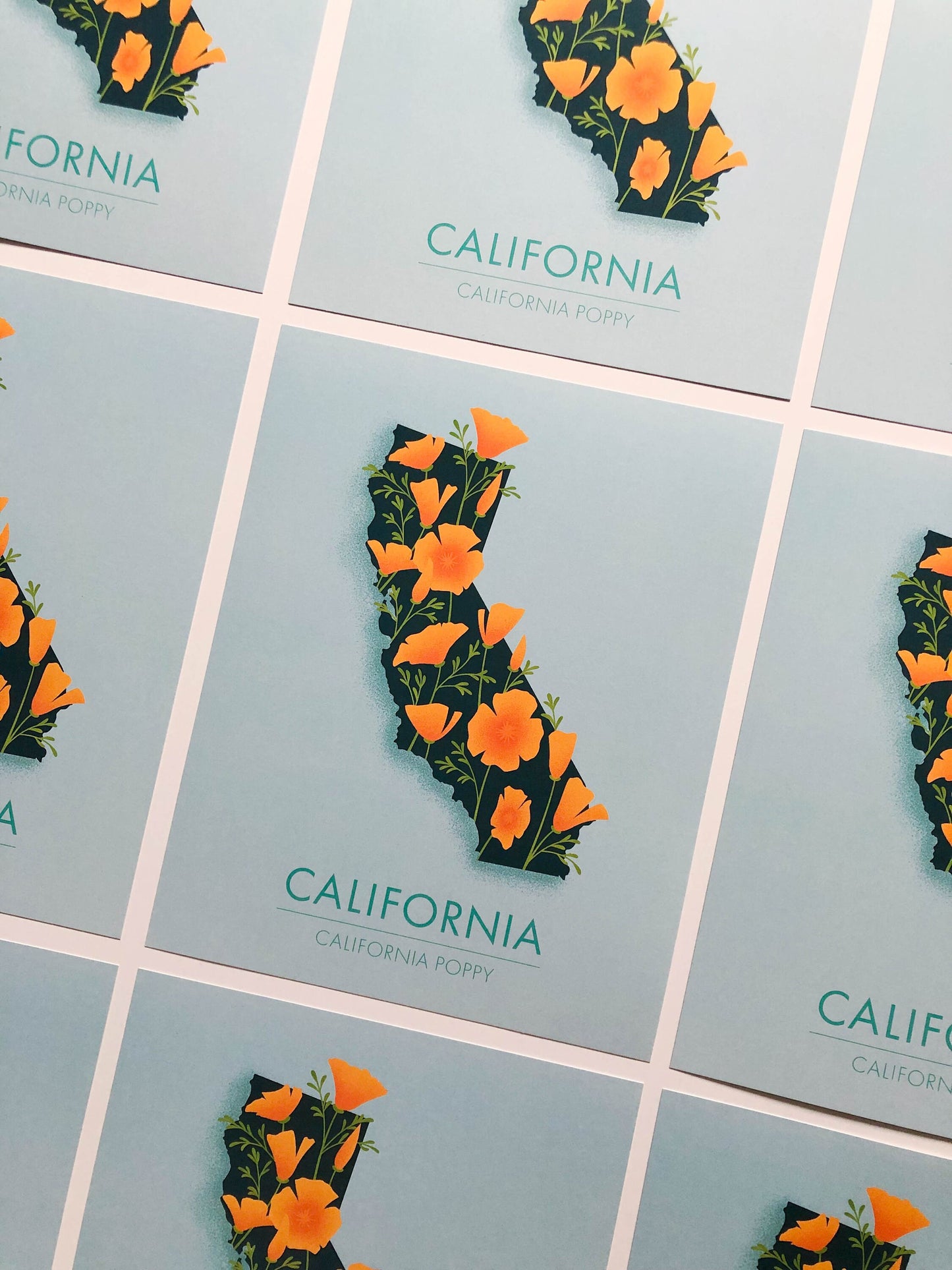 California Poppies Print