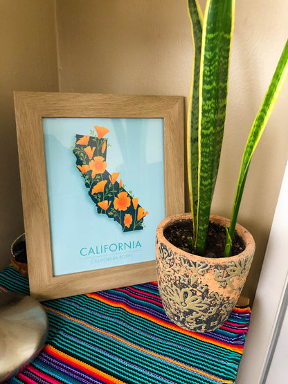 California Poppies Print