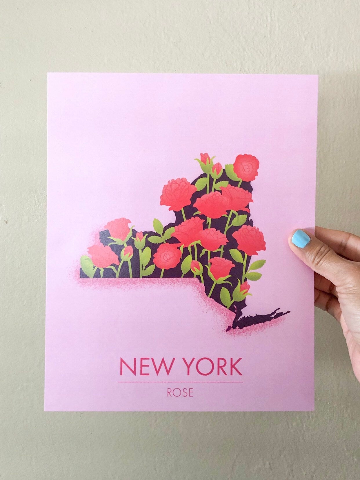 New York State Print