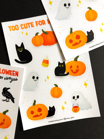 Halloween Sticker Sheet