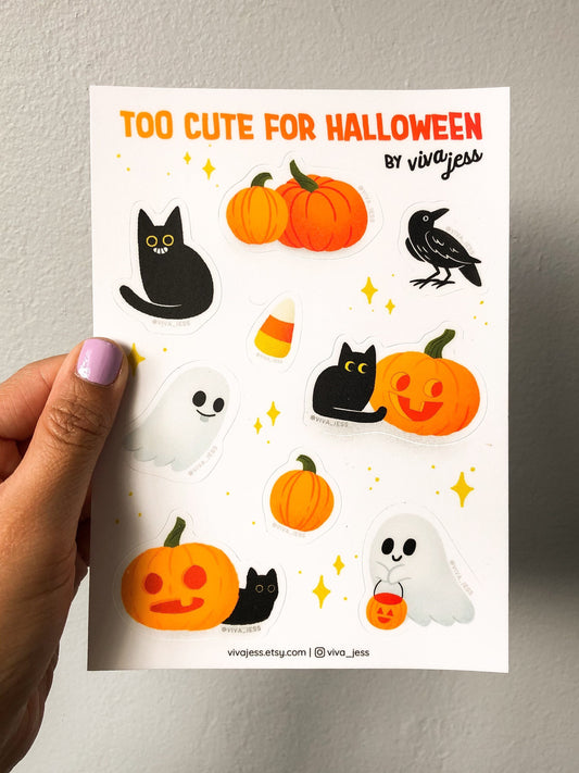 Halloween Sticker Sheet